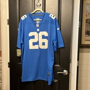 NY Giants Football Jersey Barkley 26